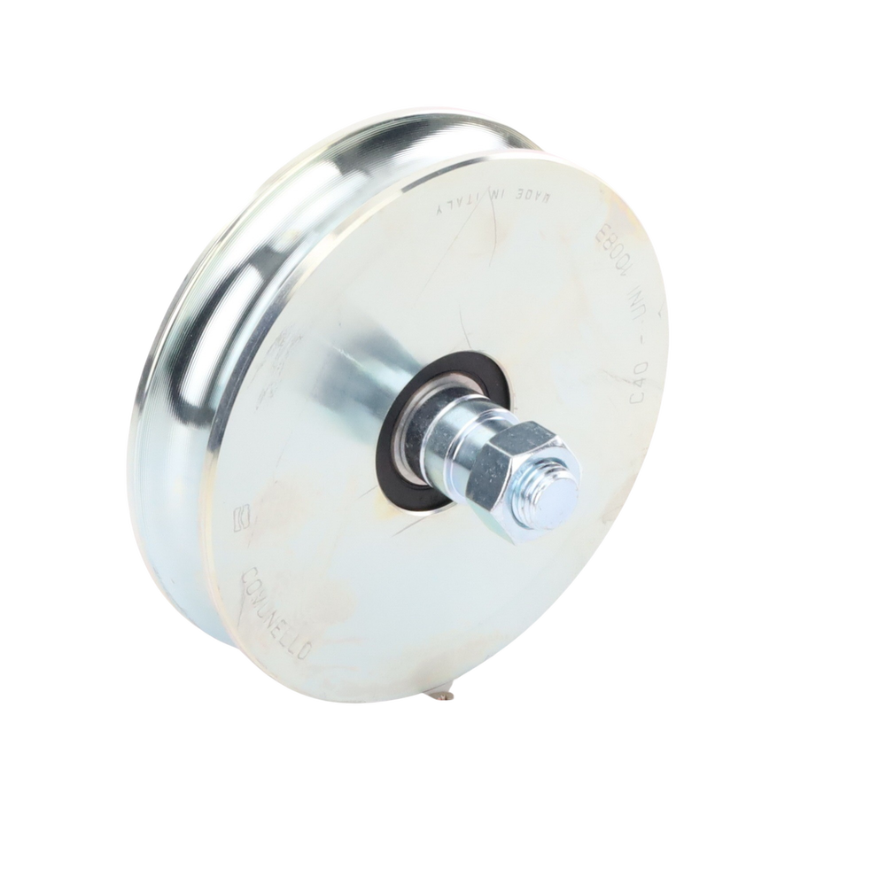 Rueda de 14 cm SIN Soporte / Soporta hasta 550 kg / Canal Tipo "U" - Imagen 4