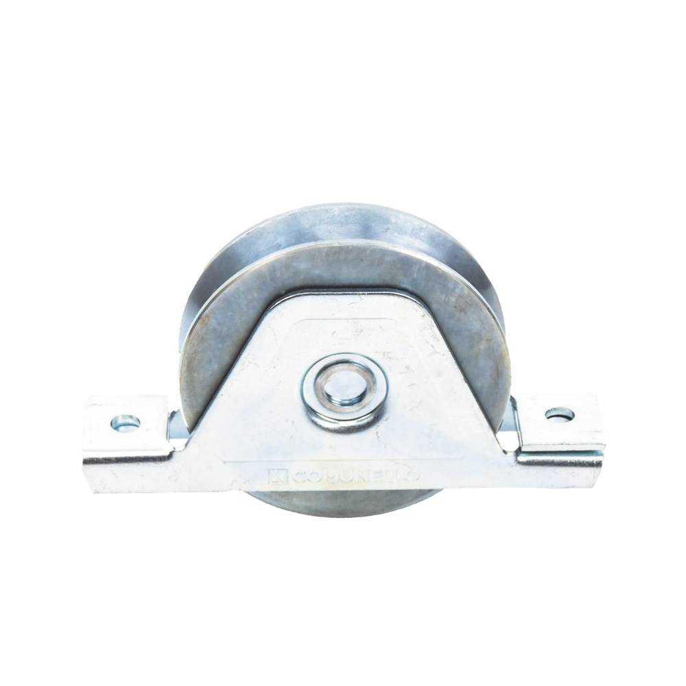 336V - Rueda de 10 cm / Capacidad Para Puertas de Hasta 380 kg / Canal Tipo "V" - Imagen 2