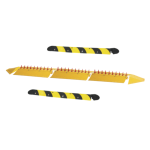 Kit de picos ponchallantas autónomo / Carriles de 3.2 M / No requiere barrera / FACIL INSTALACION / Incluye topes y tornilleria
