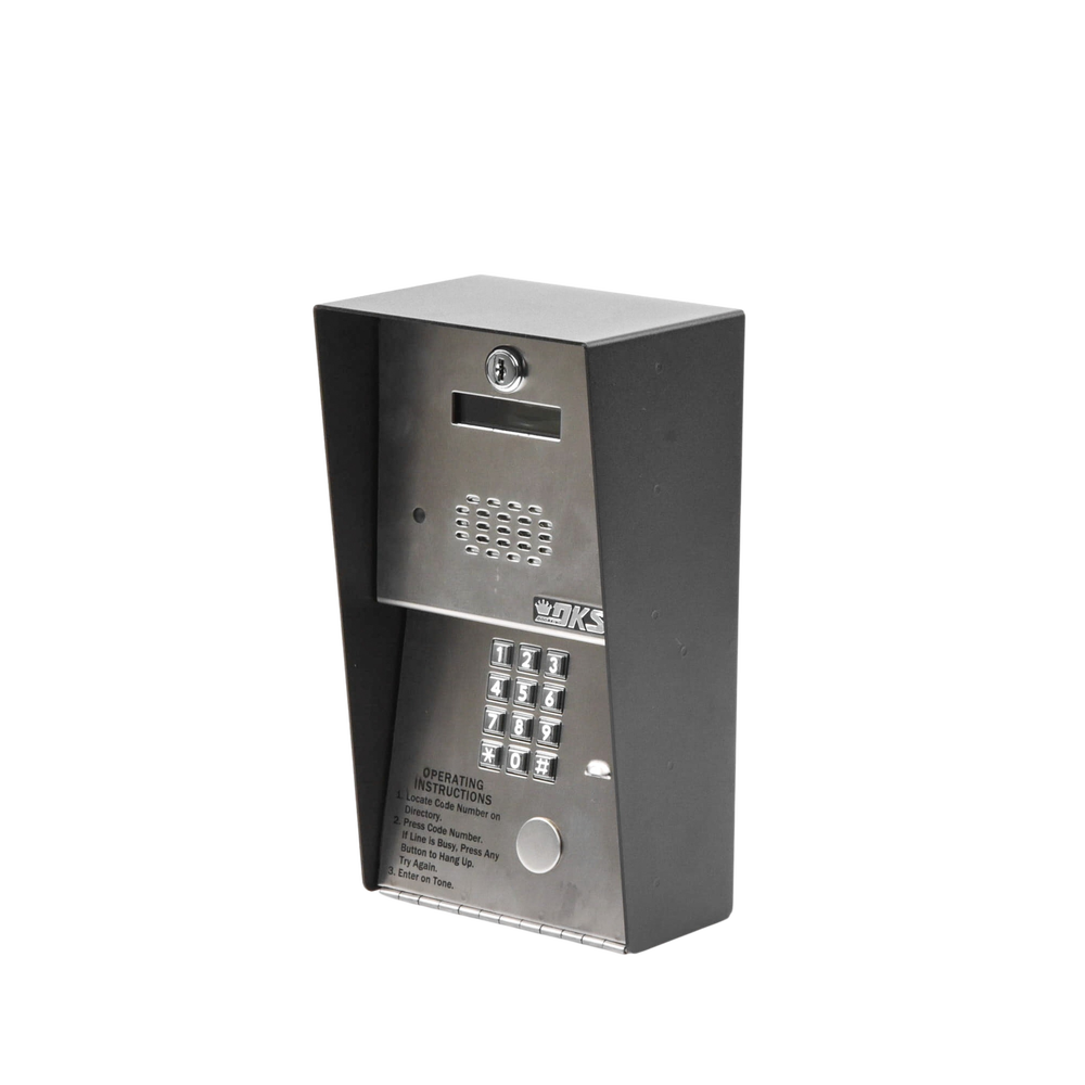 Audioportero Telefónico DKS Para 600 números Telefónicos / Control Para 2 Puertas / Gabinete Para Sobreponer/ Marcación a 16 Digitos / Linea Análoga o Digital - Imagen 2