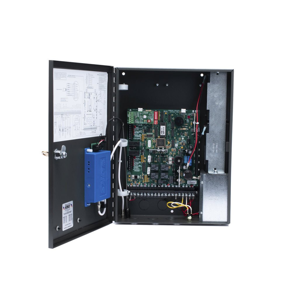 Cuadro de Mando Para Operadores Abatibles Doorking 6006-380 / Soporta Respaldo de Baterias - Imagen 4