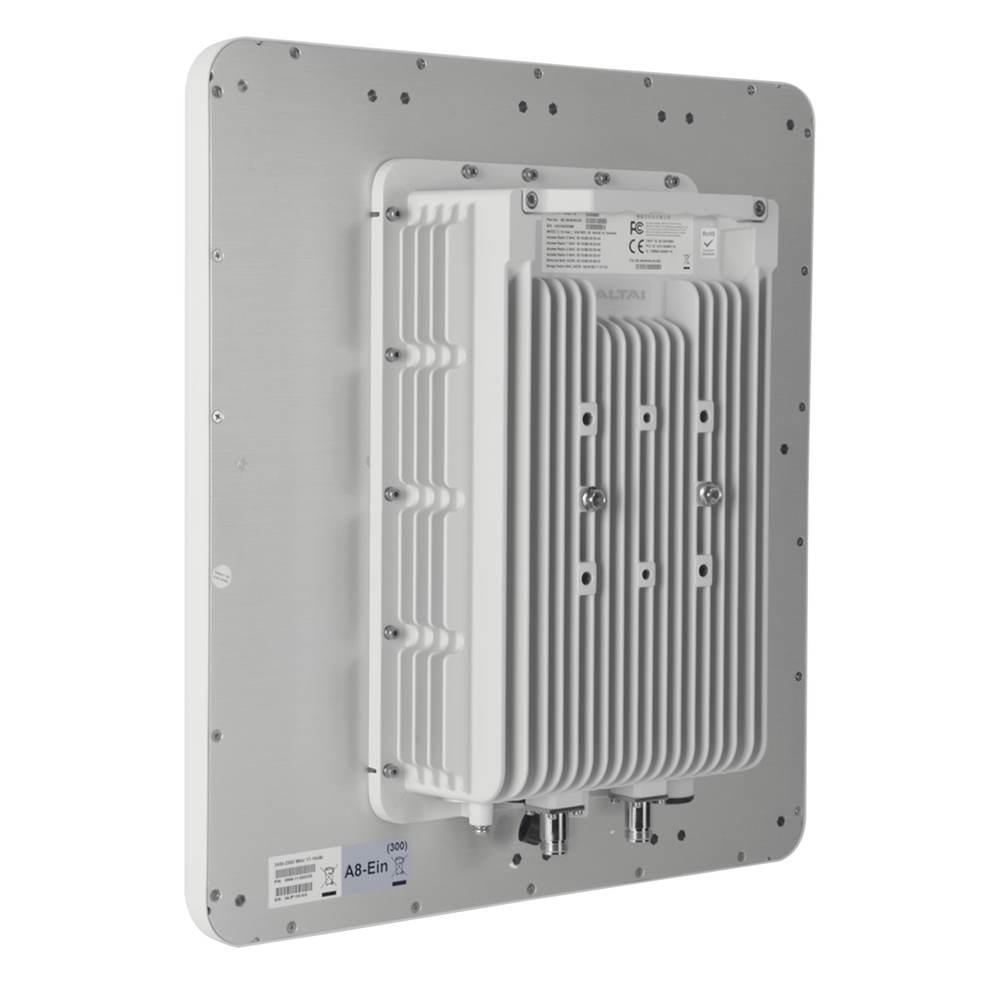Punto de Acceso WiFi, PTP y PTMP Doble Banda Simultanea, Ideal Para Industria 4.0, Hasta 1.7 Km de Cobertura WiFi, Antena Sectorial MIMO 8x8 Integrada de 100° de Apertura en 2.4 GHz, MIMO 2x2 Conectorizado en 5 GHz. - Imagen 3