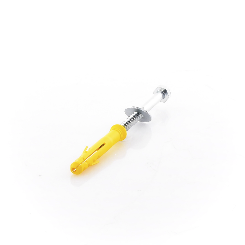 Tornillo P / Tope Estacionamiento / Reductor D / Velocidad / 12 Cm / Con Arandela / Taquete D / Plastico. - Imagen 2