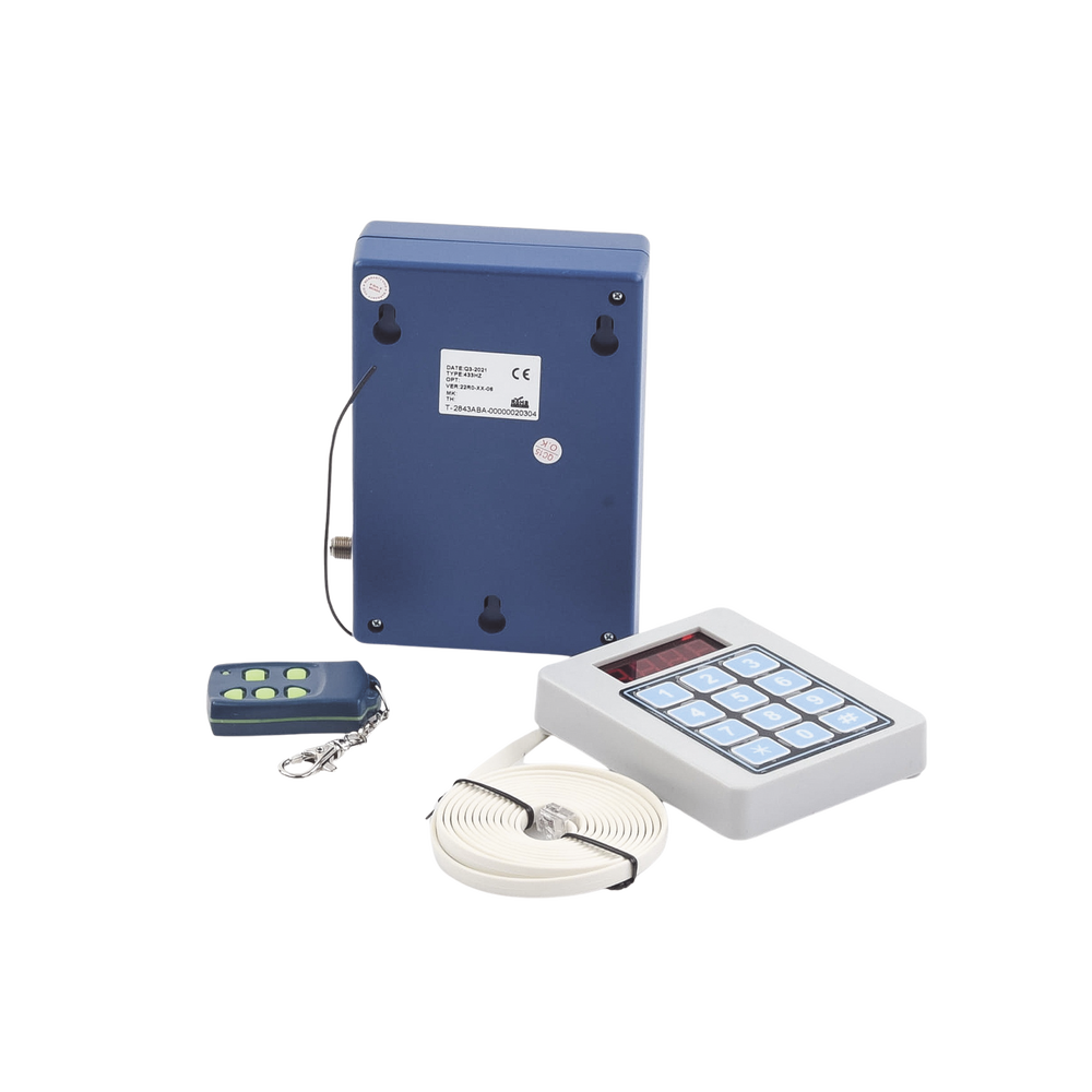 Receptor Inalambrico Universal, Mando a Distancia, Controles Administrables, Hasta 1600 usuarios, compatible con Barreras y Motores de puertas - Imagen 2