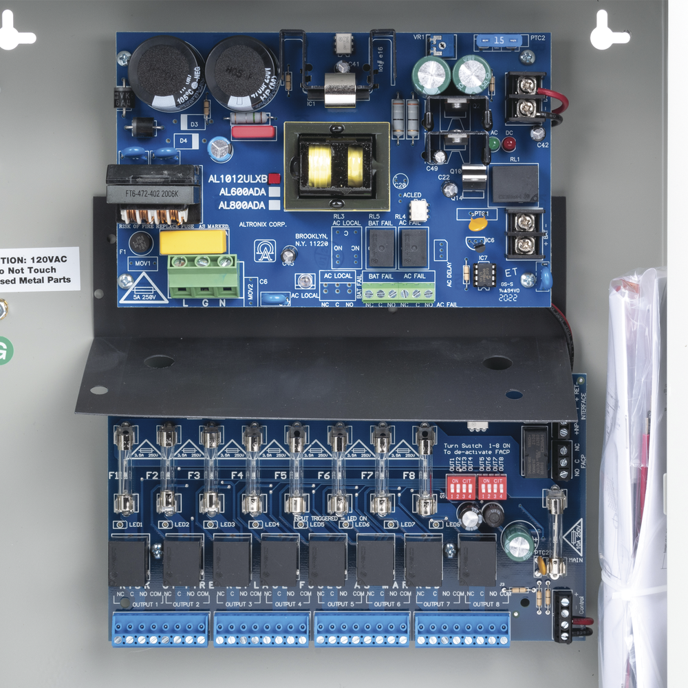 Fuente de Poder con Respaldo, 24 Vcc, 10 A, 240 W, Entrada 115 Vca, Tipo Tarjeta, Salida Única - Imagen 5