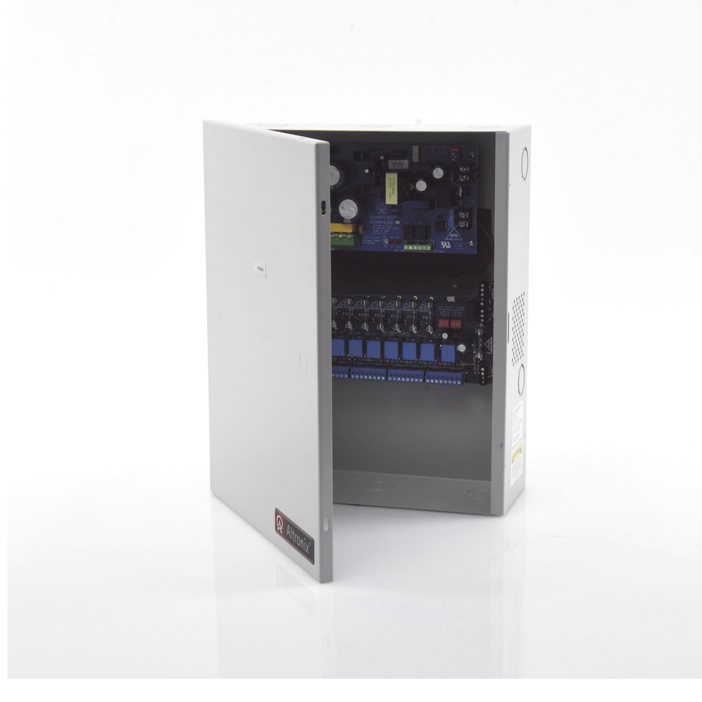 Fuente de Poder con Respaldo, 12 o 24 Vcc, 4 A, 48 W, 8 Salidas, Para Control de Acceso, Entrada 115 Vca - Imagen 2