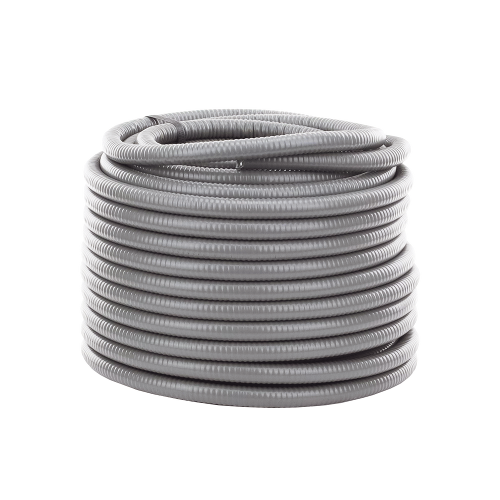 Tubo Flexible tipo Liquidtight de 3/4" (19 mm). Acero + PVC. Rollo de 50 Metros. - Imagen 2