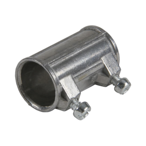 Cople de 1/2" para Tubo Pared Delgada con Tornillos Opresores.