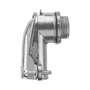 Conector curvo para tubo flexible 3/4" (19 mm)