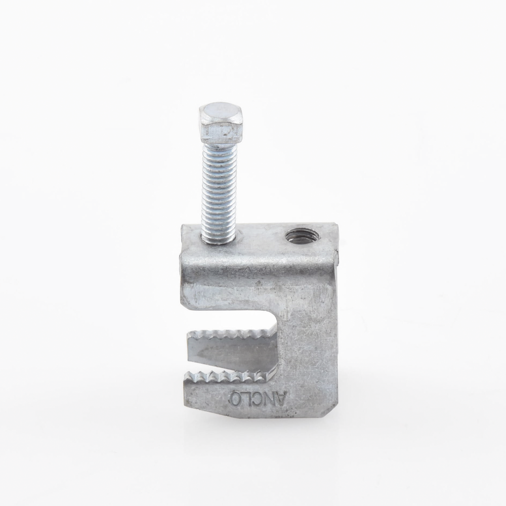 Mordaza Acero Fija barras de 3/4", para varilla roscada de 3/8". - Imagen 3