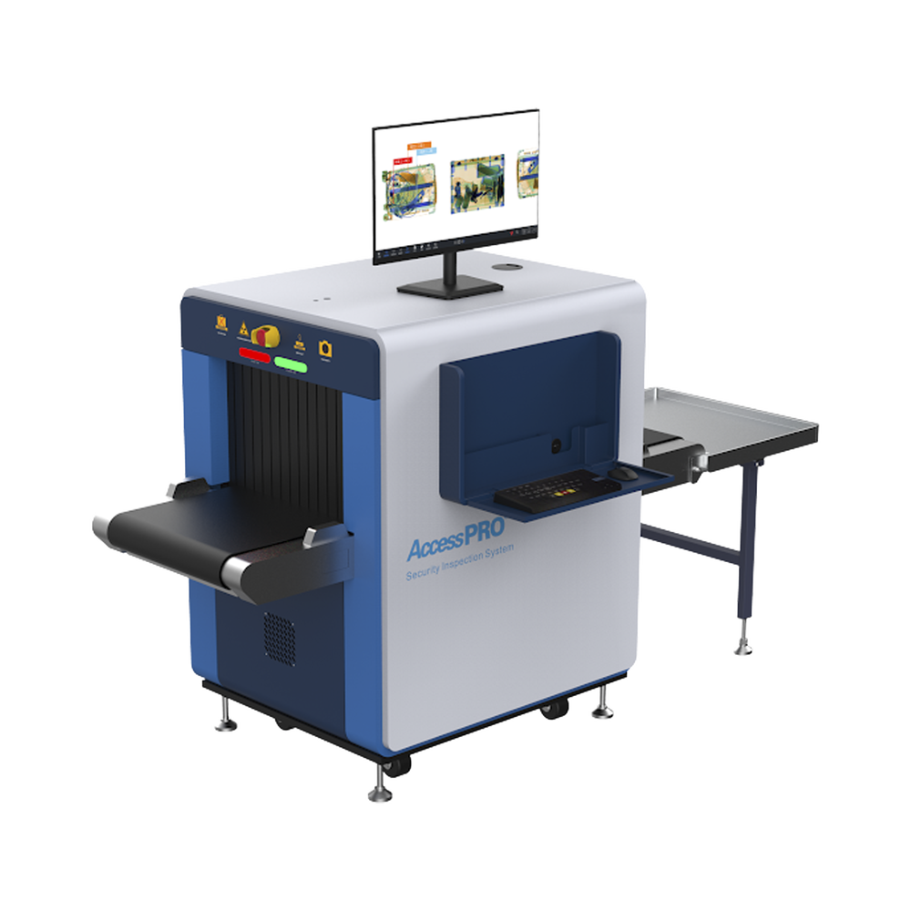 Sistema de Inspección por Rayos X AP5030H / Túnel 50x30 cm / Detección de Explosivos y Materiales Orgánicos / Monitor LCD 21.5" / Zoom 32x / Memoria 100,000 Imágenes / Puesta en Marcha y Capacitación Incluidas