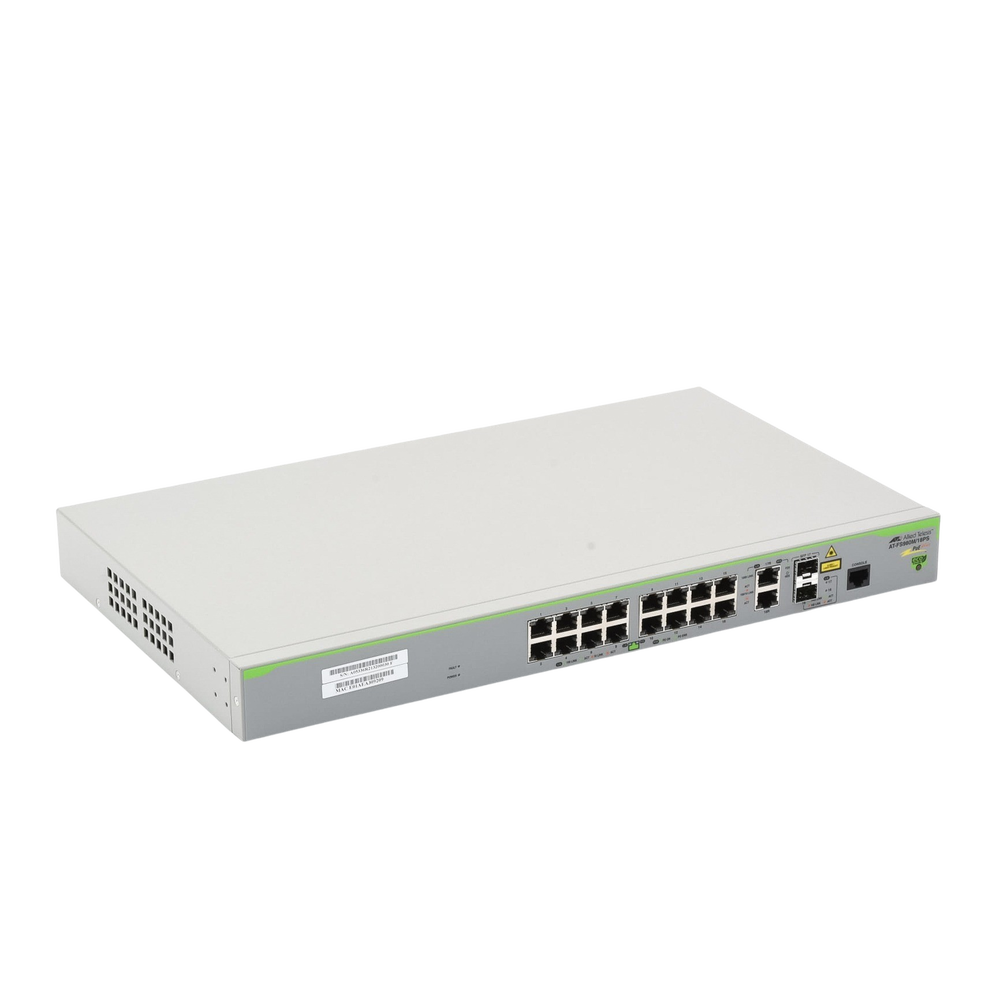 Switch PoE+ Administrable CentreCOM FS980M, Capa 3 de 16 Puertos 10/100 Mbps + 2 puertos RJ45 Gigabit/SFP Combo, 250W - Imagen 4