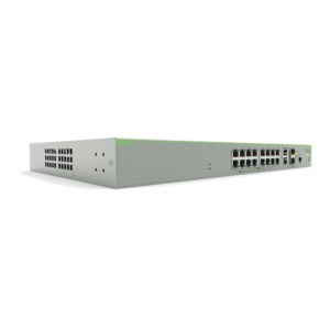 Switch PoE+ Administrable CentreCOM FS980M, Capa 3 de 16 Puertos 10/100 Mbps + 2 puertos RJ45 Gigabit/SFP Combo, 250W