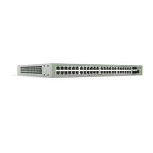 Switch PoE+ Administrable CentreCOM FS980M, Capa 3 de 48 Puertos 10/100Mbps + 4 SFP Gigabit, 375W