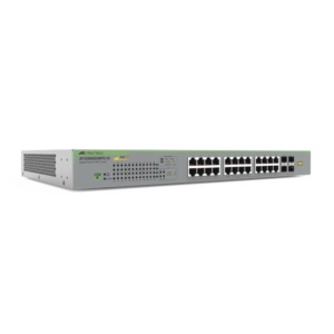 Switch PoE+ Gigabit WebSmart de 24 puertos 10/100/1000 Mbps + 4 puertos SFP Gigabit, 185 W, Version 2