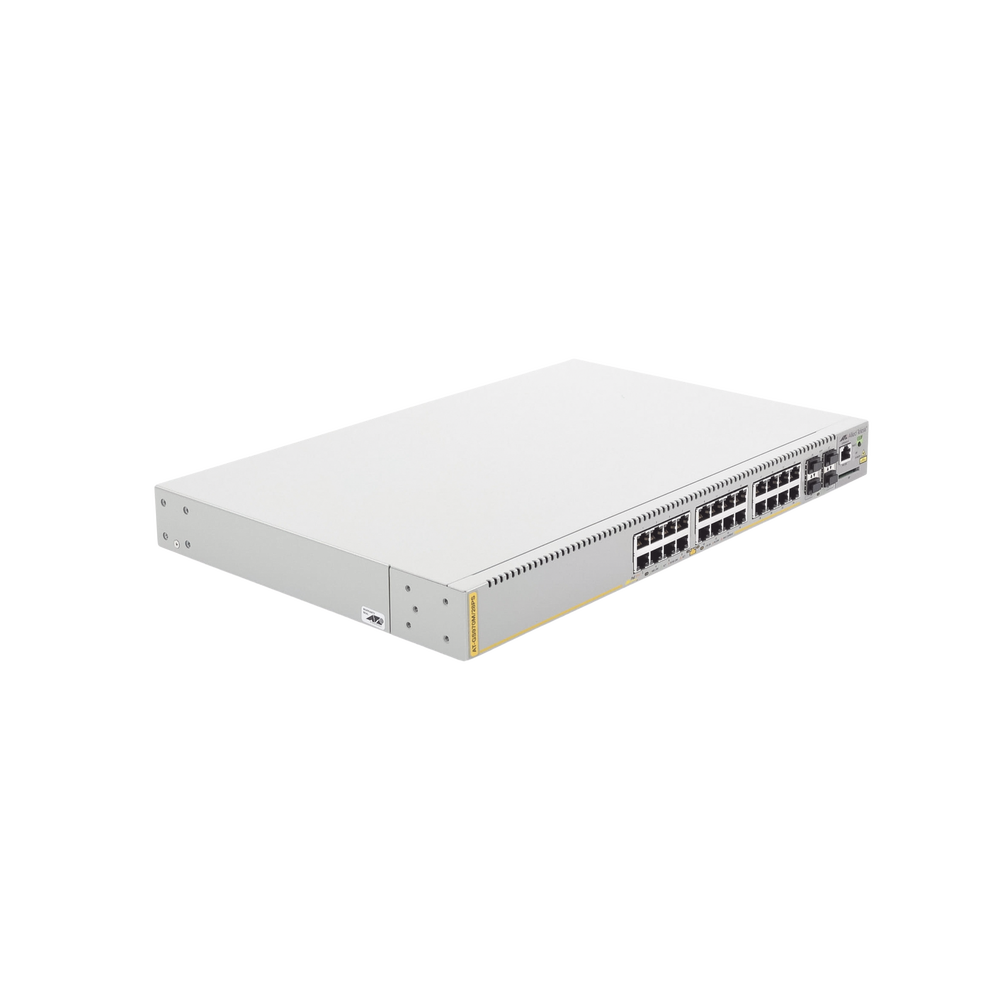 Switch PoE+ Administrable CentreCOM GS970M, Capa 3 de 24 Puertos 10/100/1000 Mbps + 4 SFP Gigabit, 370 W - Imagen 3
