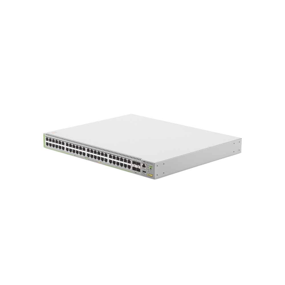 Switch PoE+ Administrable CentreCOM GS980M, Capa 3 de 48 puertos 10/100/1000Mbps + 4 SFP Gigabit, 740 W - Imagen 3