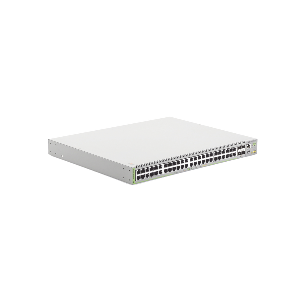 Switch PoE+ Administrable CentreCOM GS980M, Capa 3 de 48 puertos 10/100/1000Mbps + 4 SFP Gigabit, 740 W - Imagen 5