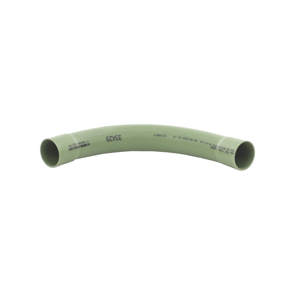 Curva de 90 para Tubo PVC Conduit Ligero de 1" (25 mm). - Imagen 2