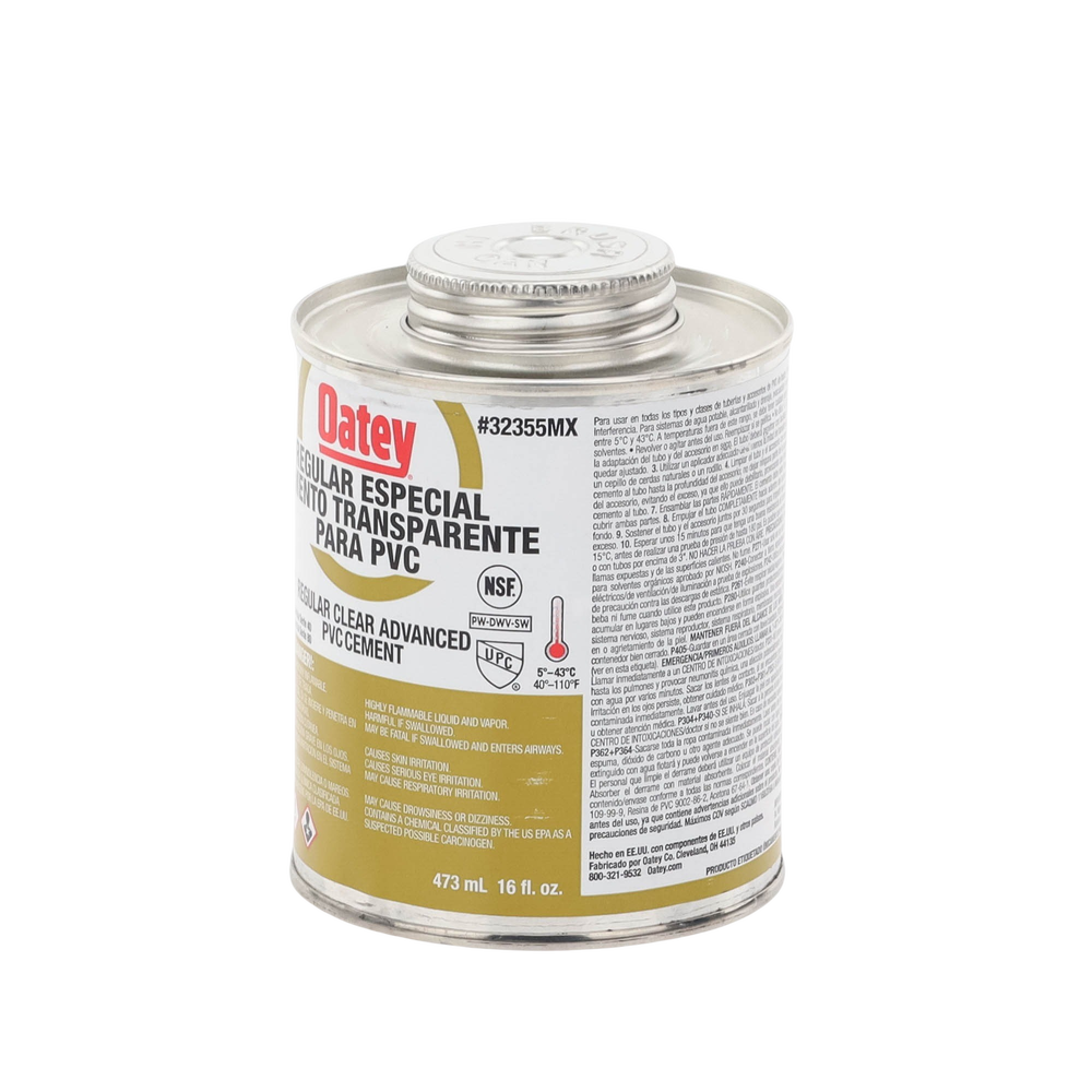 Pegamento / Cemento Claro de 473 ml para Tubo Conduit PVC Pesado. - Imagen 2