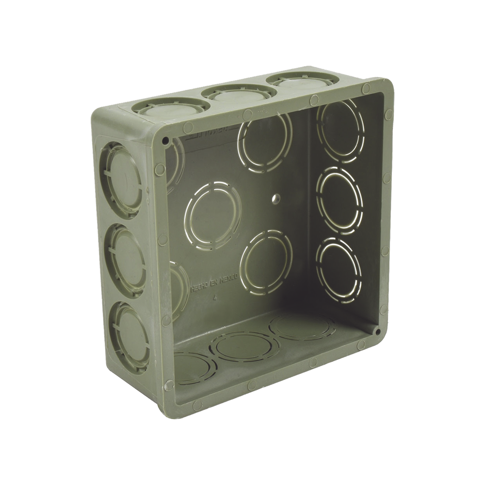 Caja Cuadrada de 1/2" - 3/4" para PVC Conduti Pesado. - Imagen 3