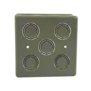 Caja Cuadrada de 1/2" - 3/4" para PVC Conduti Pesado.