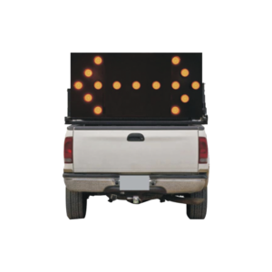 Tablero de señalización doble para montaje en pick up