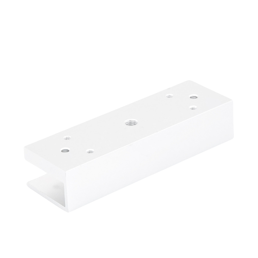 Montaje en U para puerta de vidrio compatible con chapa magnética MAG350S y MAG350NLED - Imagen 4