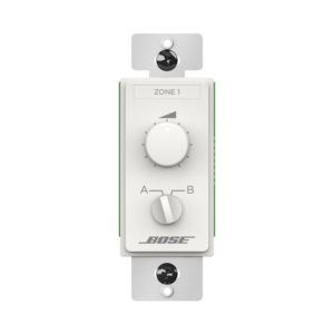 Contolador de Volumen y Selector de fuente 2 pasos | Compatible con Amplificadores Freespace, Veritas y Powerspace+ | Blanco