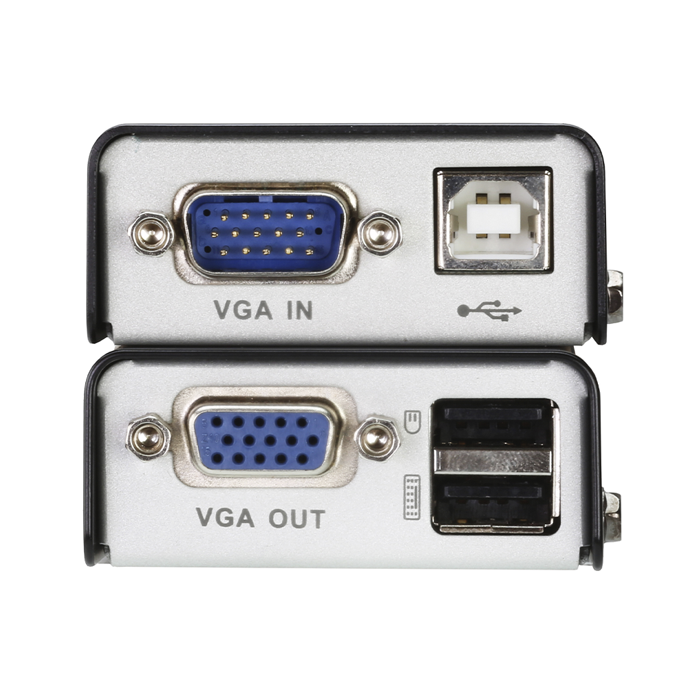 Extensor KVM USB | Acceso remoto PC | Hasta 100 m Cat5e | 1920x1200 | Protección ESD | Ajuste deskew - Imagen 2