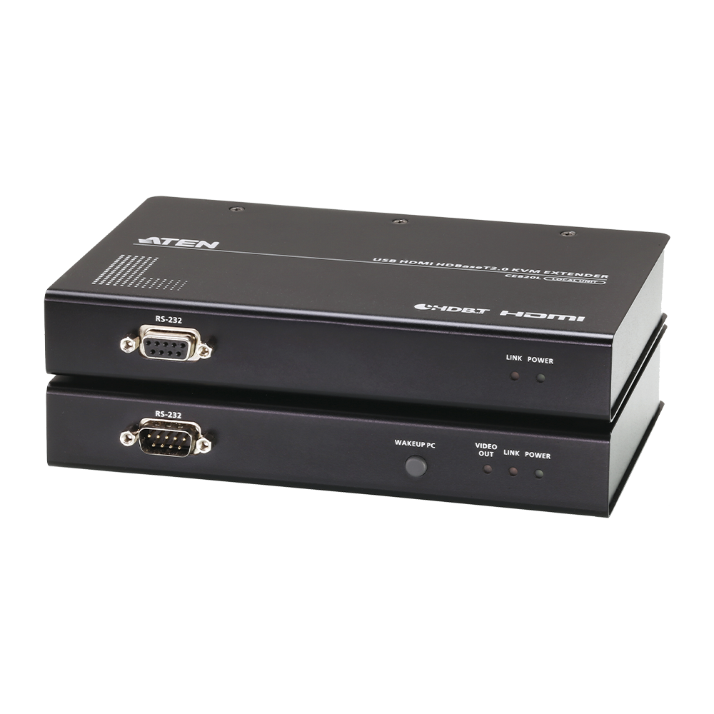 Kit Extensor KVM | 100m | Conector HDMI | HDBaseT™ | Resolución 4K | USB 2.0 | Audio Estéreo