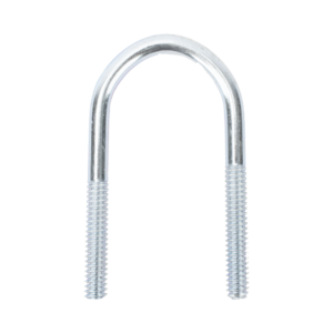 Abrazadera tipo U de 3/4", con acabado Electro Zinc, no incluye tuercas y arandelas