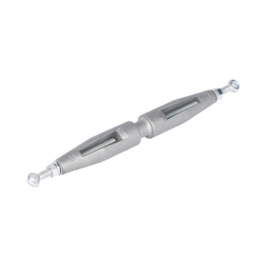 Conector de refacción para cadena de riel tipo T.