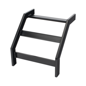 (CHCVET1X12EPK) CURVA VERTICAL EXTERIOR TUBULAR 1.5 DE PERALTE X 12 ANCHO PINTURA EPOX COLOR NEGRO, INCLUYE COPLe y tornilleria