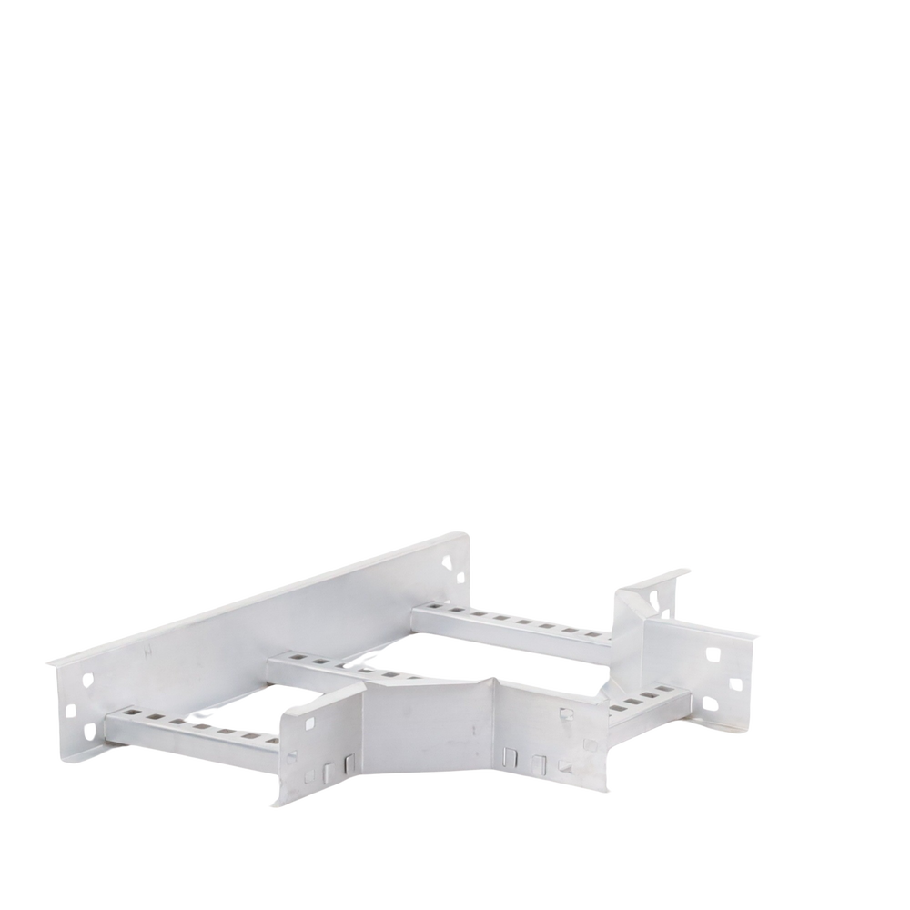 Derivación "T" Horizontal de Aluminio Perfil Z / Peralte 3 1/4" / Ancho 9"/ Radio 8" / Incluye Tornillería (CHTHEZ314R8X9AK) - Imagen 2