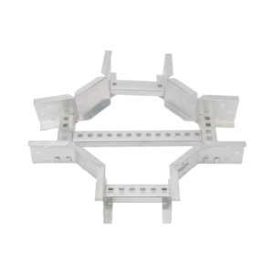 Derivación "X" Horizontal de Aluminio Perfil Z / Peralte 3 1/4" / Ancho 6"/ Radio 8" / Incluye Tornillería (CHXHEZ314R8X6AK)