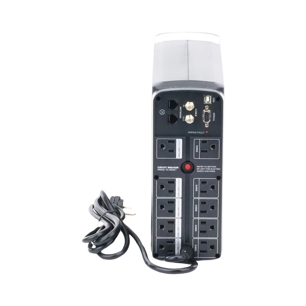 UPS de 1350 VA/815 W, Topología Línea Interactiva, Entrada 120 Vca NEMA 5-15P, Tipo Mini Torre, Con 10 Tomas NEMA 5-15R - Imagen 6