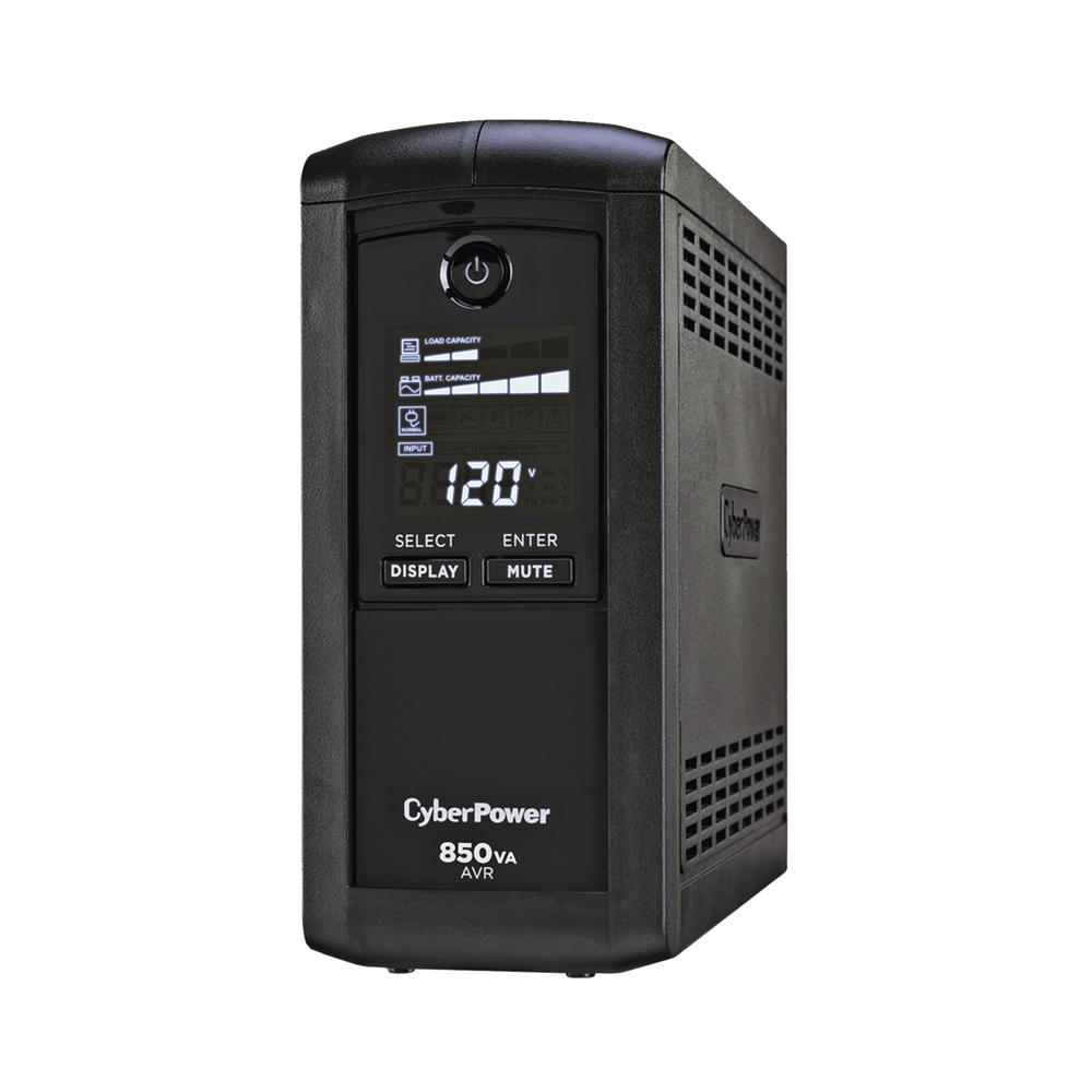 UPS de 850 VA/510 W, Topología Línea Interactiva, Entrada 120 Vca NEMA 5-15P, Tipo Mini Torre, Con 9 Tomas NEMA 5-15R - Imagen 4
