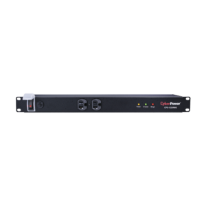 Supresor de Picos de 1800J En Rack Con 2 Tomas NEMA 5-20R y 10 NEMA 5-20R Traseras Con Circuit Breaker de 20A, Clavija NEMA 5-20P