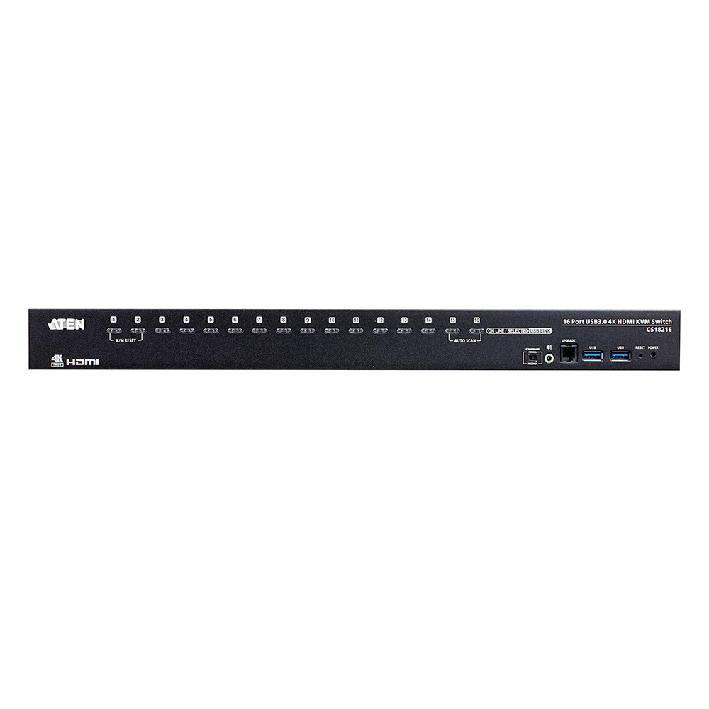 Switch KVM | 16 Puertos | 4K USB 3.0 | Video DynaSync™ | Conexión en Cascada | Función Pantalla Múltiple - Imagen 2