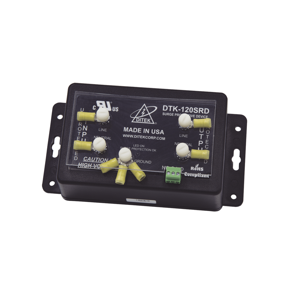 Protector 120 VCA Serie / 20 A / Contacto Seco / EMI/RFI / Paneles de Incendio y Equipo Crítico