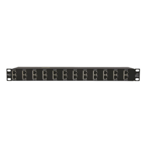 Protector Rack 12 Puertos / RJ45 / 10 GbE / PoE y PoE+ / CAT5e CAT6 CAT6A