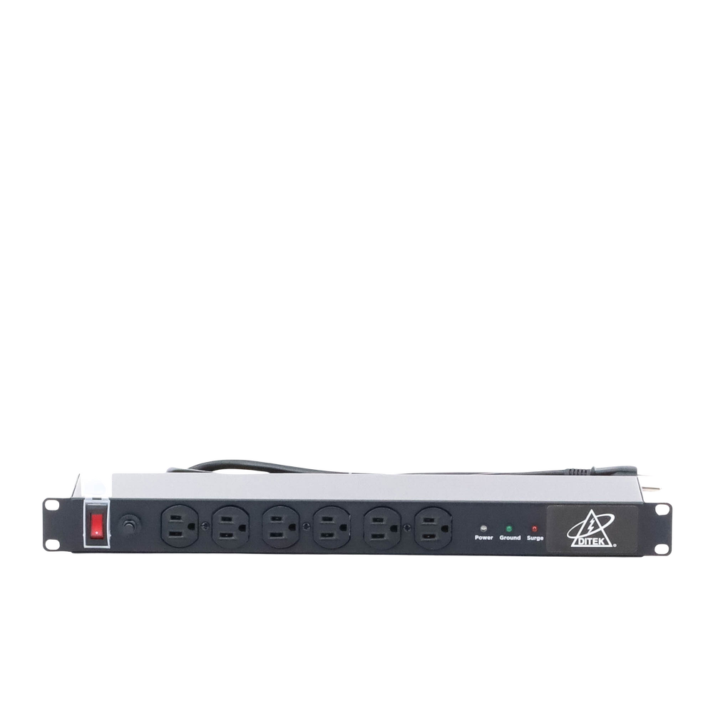 Protector Contra Sobretensiones de 120 VCA, 15 A, 12 Salidas, Montaje en Rack 1U, Servidores Montados en Rack, Sistemas de Voz, Controladores, Equipos de Video Vigilancia - Imagen 2