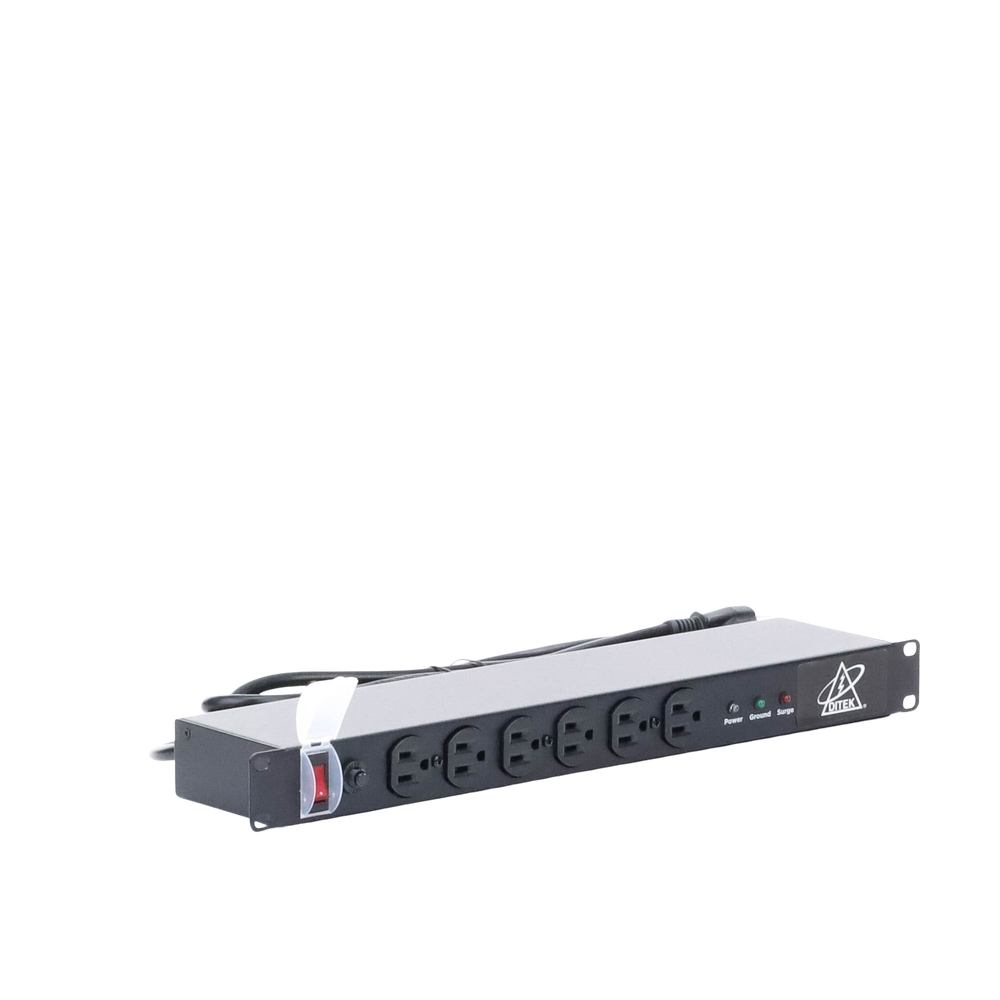 Protector Contra Sobretensiones de 120 VCA, 15 A, 12 Salidas, Montaje en Rack 1U, Servidores Montados en Rack, Sistemas de Voz, Controladores, Equipos de Video Vigilancia - Imagen 3