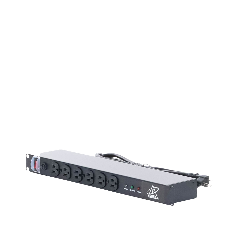 Protector Contra Sobretensiones de 120 VCA, 15 A, 12 Salidas, Montaje en Rack 1U, Servidores Montados en Rack, Sistemas de Voz, Controladores, Equipos de Video Vigilancia - Imagen 4