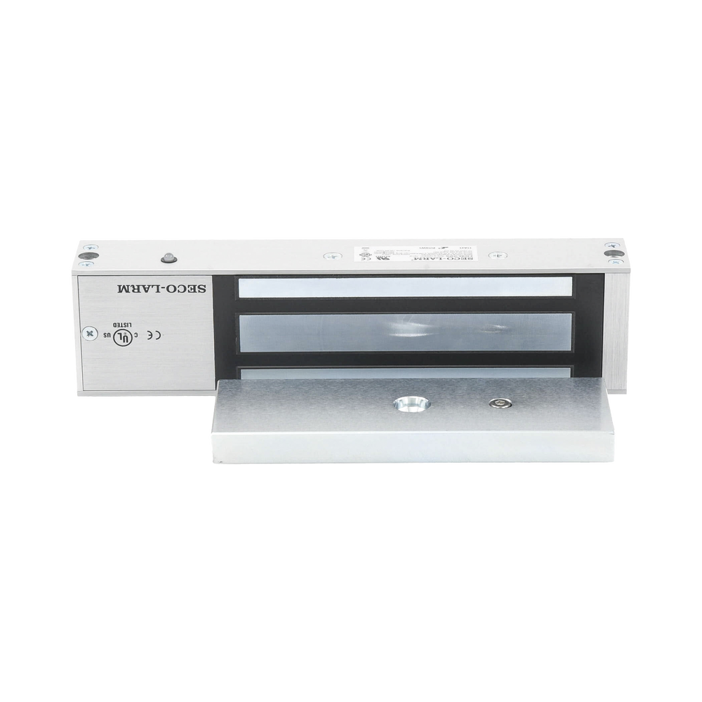 Chapa Magnética de 1200 Lbs / Sensor de Adherencia / Uso en Interior/ LED Indicador / Alimentación 12/24 Vcd Seleccionable / Sin Magnetismo Residual / UL - Imagen 2