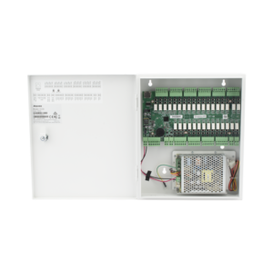 Controlador de Elevador IP Para 32 Pisos / Gestión 100% en la Nube / Interfaz Web / Pases Temporales desde App / Activación de Pisos desde App/ Wiegand / POE / 20,000 Tarjetas /100,000 Eventos / Compatible con Videoporteros Akuvox