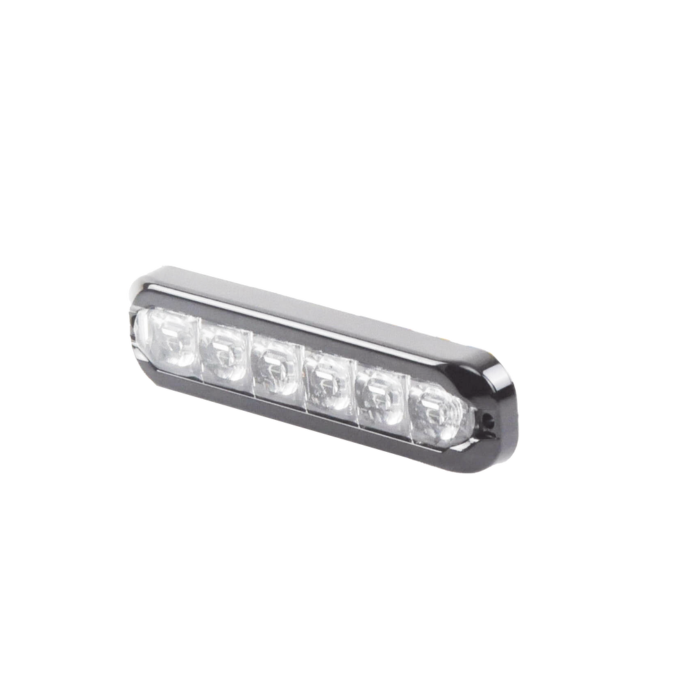 Luz perimetral , 12 LEDs Ultra Brillantes, Dual Color Rojo / Claro - Imagen 2
