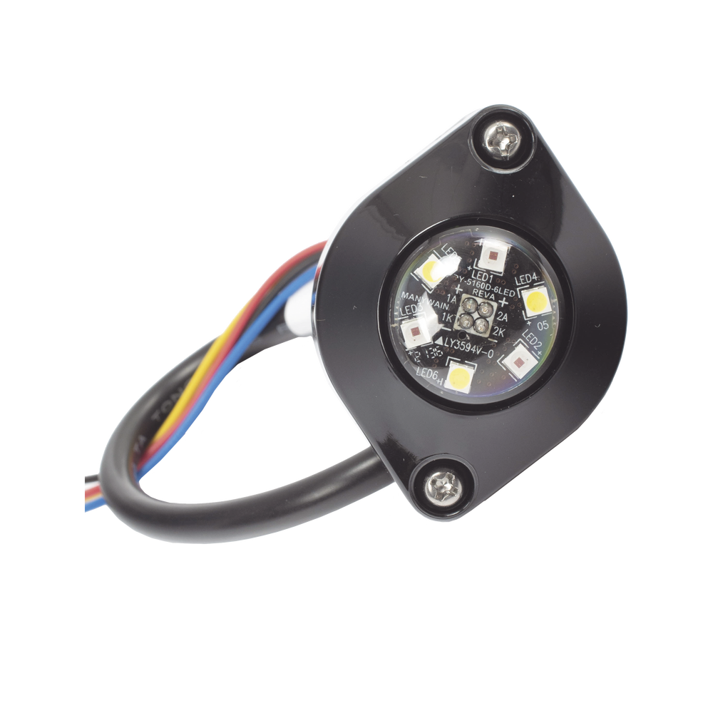 Estrobo Oculto de 6 LED color Azul Serie ED9015 - Imagen 2