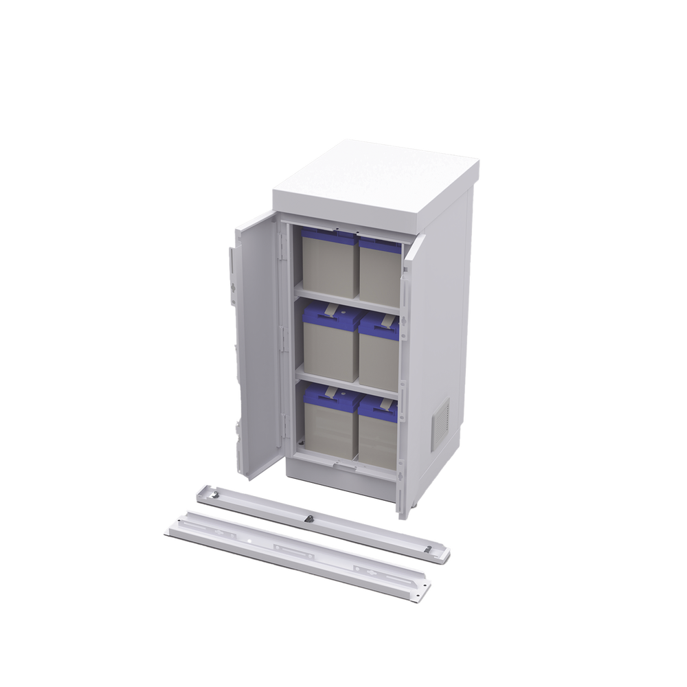 Gabinete de Seguridad de Lámina Galvanizada para Almacenamiento de Baterías (Hasta 6 baterías PL110D12). - Imagen 5